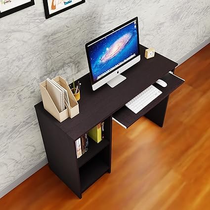 Multipurpose Computer Table and Office Desk with Keyboard Tray Study Table Engineered Wood Computer Desk