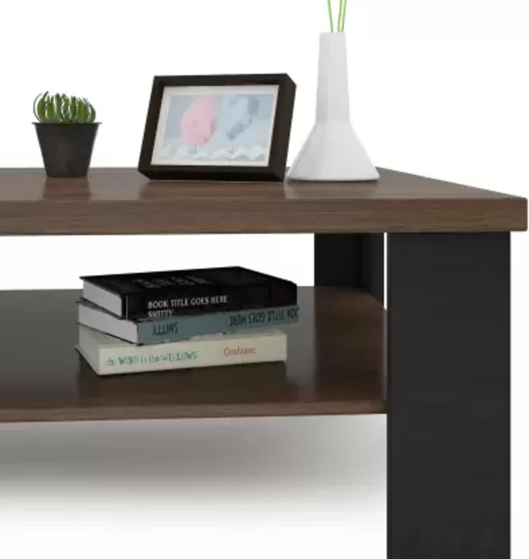 Engineered Wood Coffee Table (Finish Color - VENGE, Knock Down)