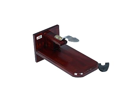 Copy of PEDPIX TM Polished Wooden Coconut Scraper with Stainless Steel Head for Kitchen Tabletop - Place on Any Type of Kitchen Top - Brown Wooden Coconut Grater Made with Natural Wood (32x14x16 Inches)