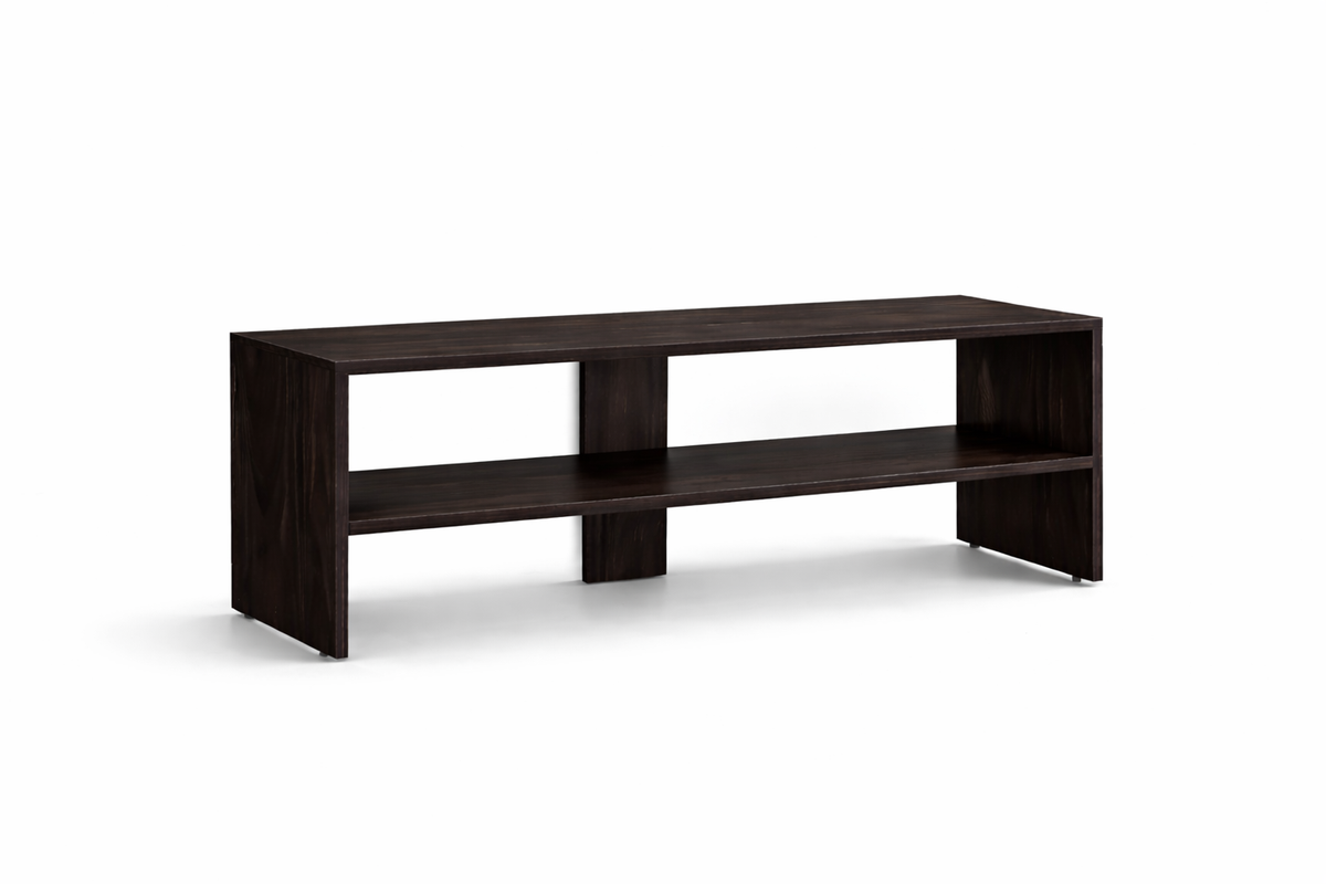 PEDPIX® Premium Wooden TV Stand | Modern Open Shelf TV Cabinet for Living Room | Engineered Wood