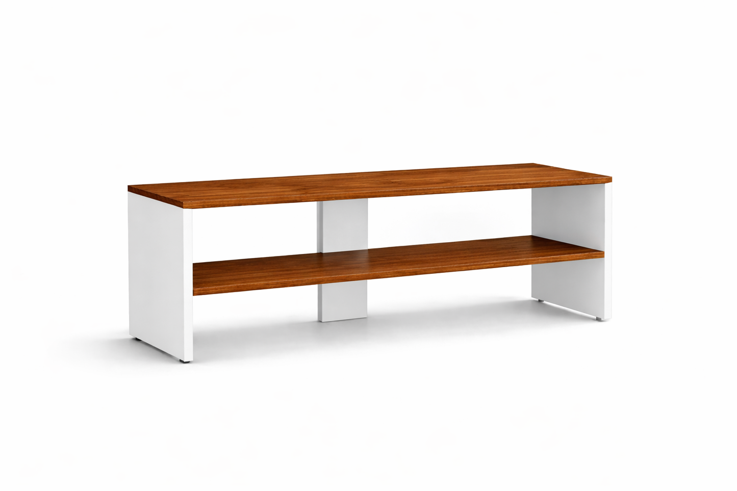 PEDPIX® Premium Wooden TV Stand | Modern Open Shelf TV Cabinet for Living Room | Engineered Wood