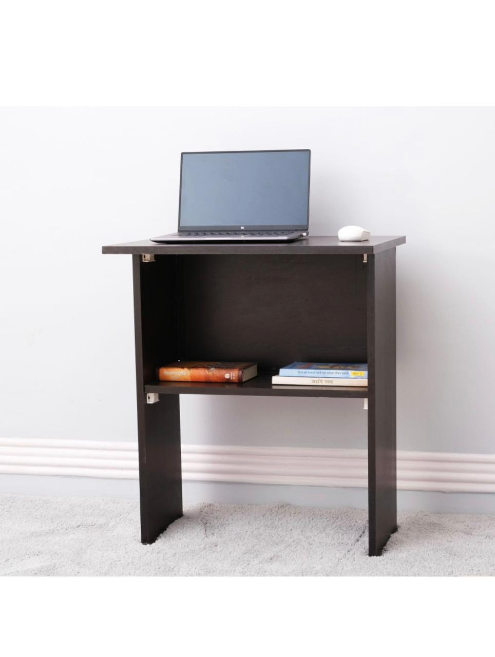 PEDPIX Engineered Wood Computer Desk (L-shaped, Finish Color - VENGE, DIY(Do-It-Yourself))