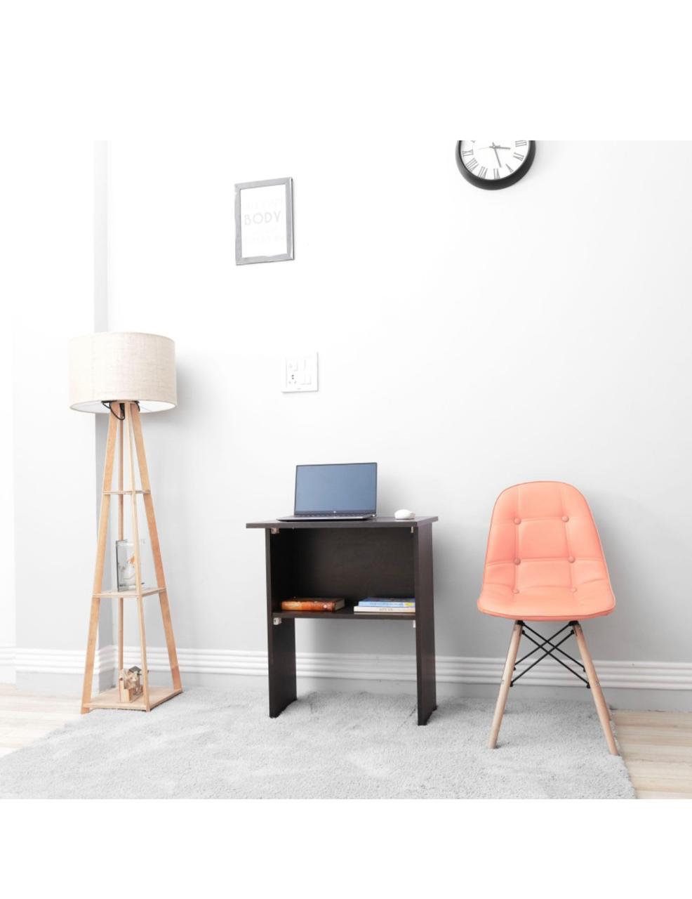 PEDPIX Engineered Wood Computer Desk (L-shaped, Finish Color - VENGE, DIY(Do-It-Yourself))