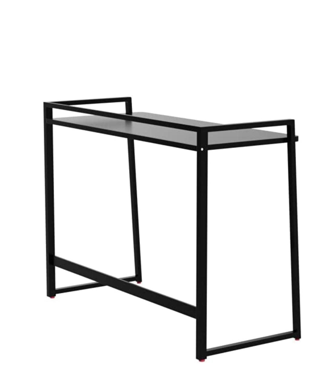 PEDPIX Engineered Wood Study Table (Free Standing, Finish Color - Black, Pre-Assembled)