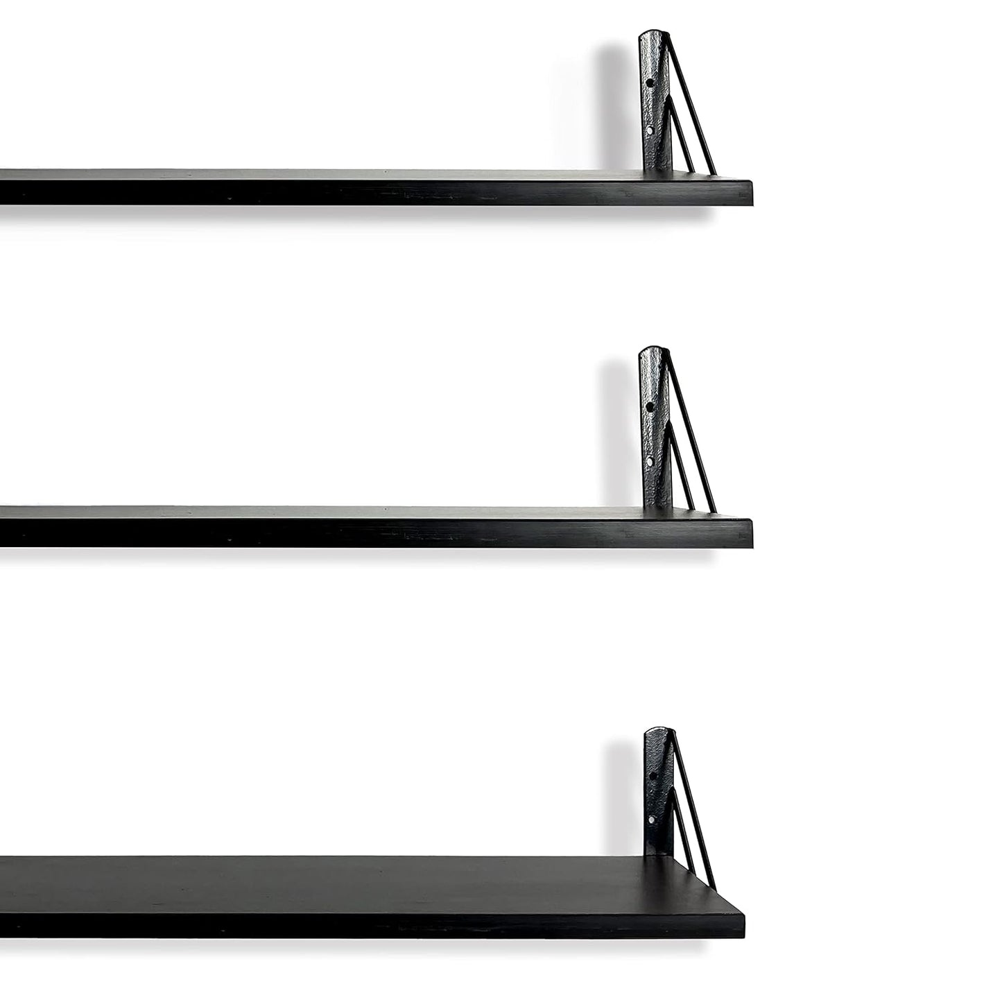 PEDPIX Particle Board Wall Shelf (Number of Shelves - 3)