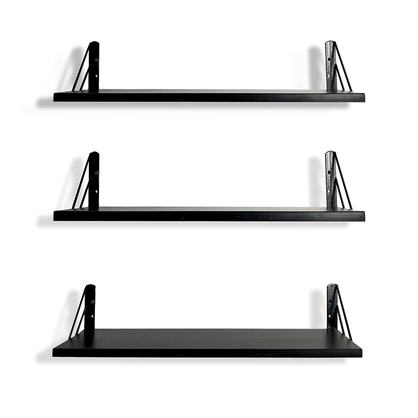 PEDPIX Particle Board Wall Shelf (Number of Shelves - 3)