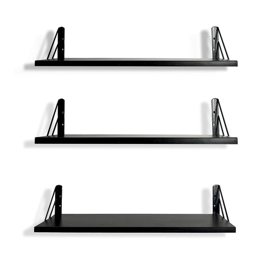 PEDPIX Particle Board Wall Shelf (Number of Shelves - 3)
