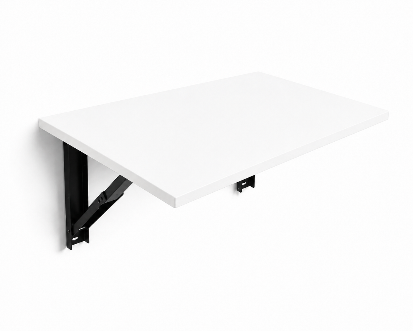 PEDPIX Wall-Mounted Folding Study Table – 60 × 40 cm | Space-Saving Foldable Laptop Desk for Home, Office & Small Rooms | Dark Brown