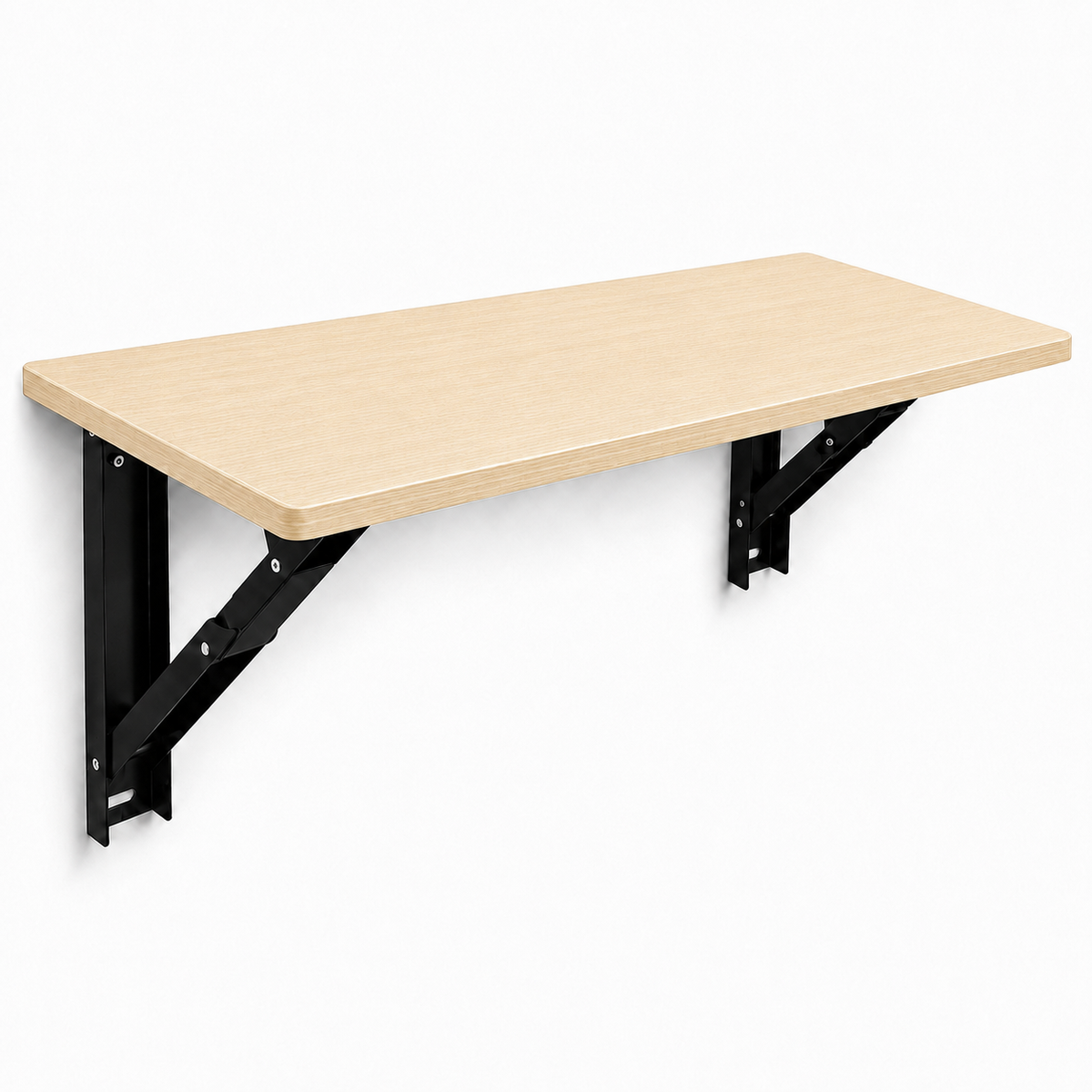 PEDPIX Wall Mounted Folding Table 100 × 40 cm | Space-Saving Foldable Table | Study, Work & Multipurpose Table