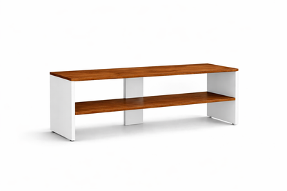 PEDPIX® Premium Wooden TV Stand | Modern Open Shelf TV Cabinet for Living Room | Engineered Wood