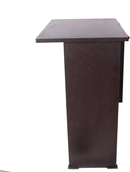 PEDPIX Engineered Wood Computer Desk and Study Table (Curved, Finish Color - VENGE Black, DIY(Do-It-Yourself))