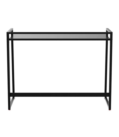 PEDPIX Engineered Wood Study Table (Free Standing, Finish Color - Black, Pre-Assembled)