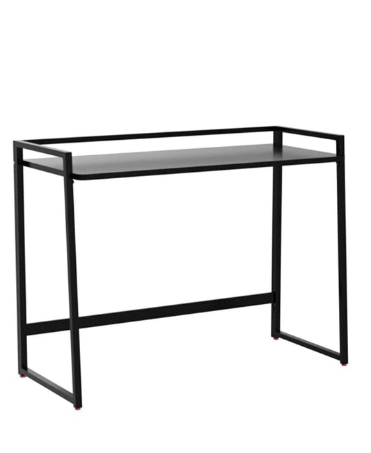 PEDPIX Engineered Wood Study Table (Free Standing, Finish Color - Black, Pre-Assembled)