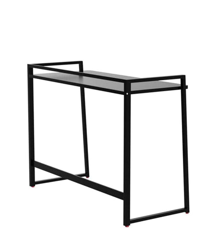 PEDPIX Engineered Wood Study Table (Free Standing, Finish Color - Black, Pre-Assembled)